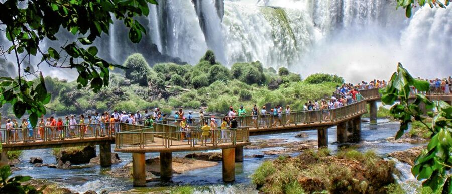 2-Day Iguazu Falls with airfare from Buenos Aires - The Brazilian side and the wide-angle view