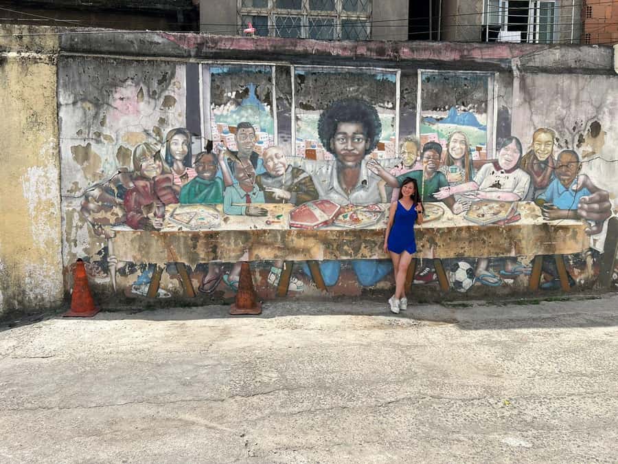 A Walk in the Rocinha Favela: Women Leading the Way - Street art, local shops, and daily routines
