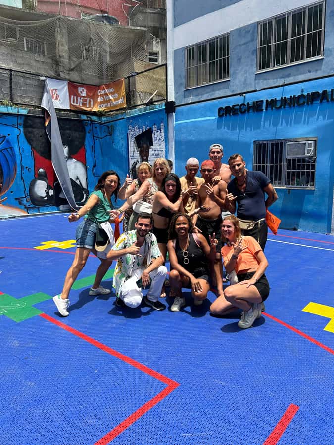A Walk in the Rocinha Favela: Women Leading the Way - The library, social project, and local people