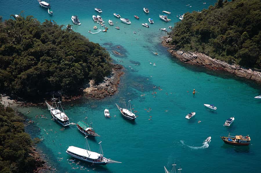 Angra dos Reis: 5-Stop Ilha Grande Speedboat Tour - Praia das Flechas Is the Practical Lunch Pause