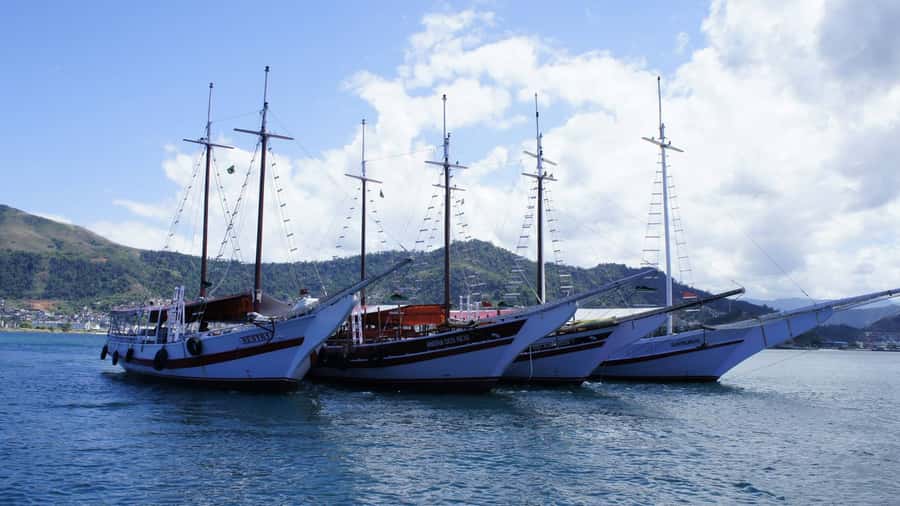 Angra dos Reis: Boat Tour in Ilha Grande and Lagoa Azul - Santa Luzia departure and the feel of the boat
