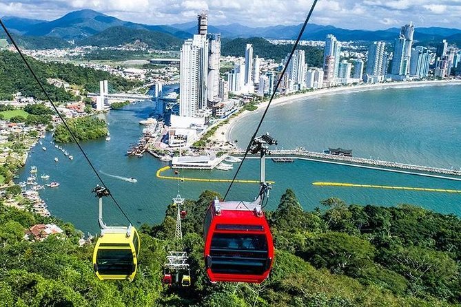 Balneário Camboriú, Unipraias and Laranjeiras - Exit Floripa - Unipraias Park and the 3,250-Meter Cable-Car Route