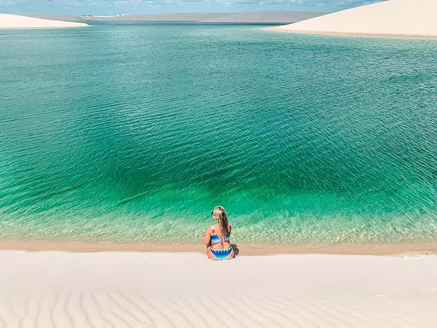 Barreirinhas: Lagoa Azul and Maranhao Half-Day Guided Tour - Walking across the Lençóis Maranhenses dunes