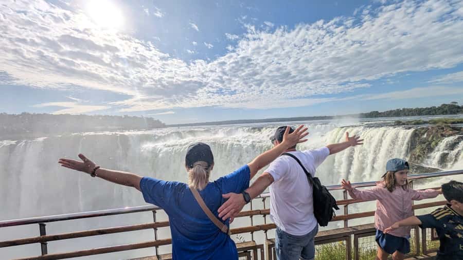 Brazil & Argentina: Iguazu Falls Both Sides in One Day - Argentina’s Upper Circuit puts you above the waterfalls