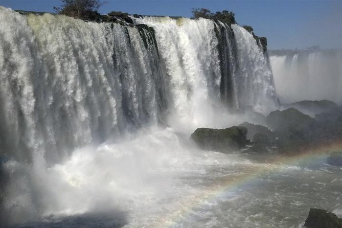 Brazilian Falls, Bird Park and Itaipu Dam from Foz do Iguaçu - The Brazilian falls and the walk to Devil’s Throat