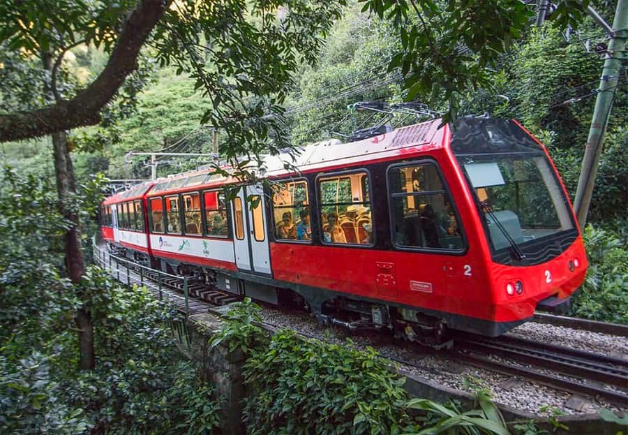 Christ the Redeemer Entry Ticket by Corcovado Train - Riding the Corcovado Train through Tijuca Forest