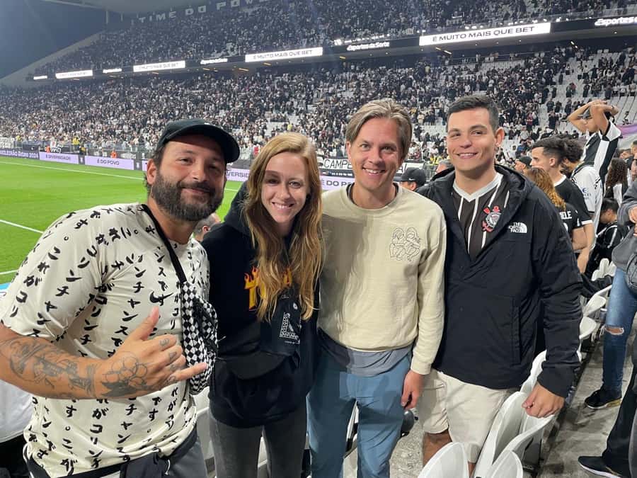 Corinthians Football Game Experience - Food and fan life near Neo Química Arena