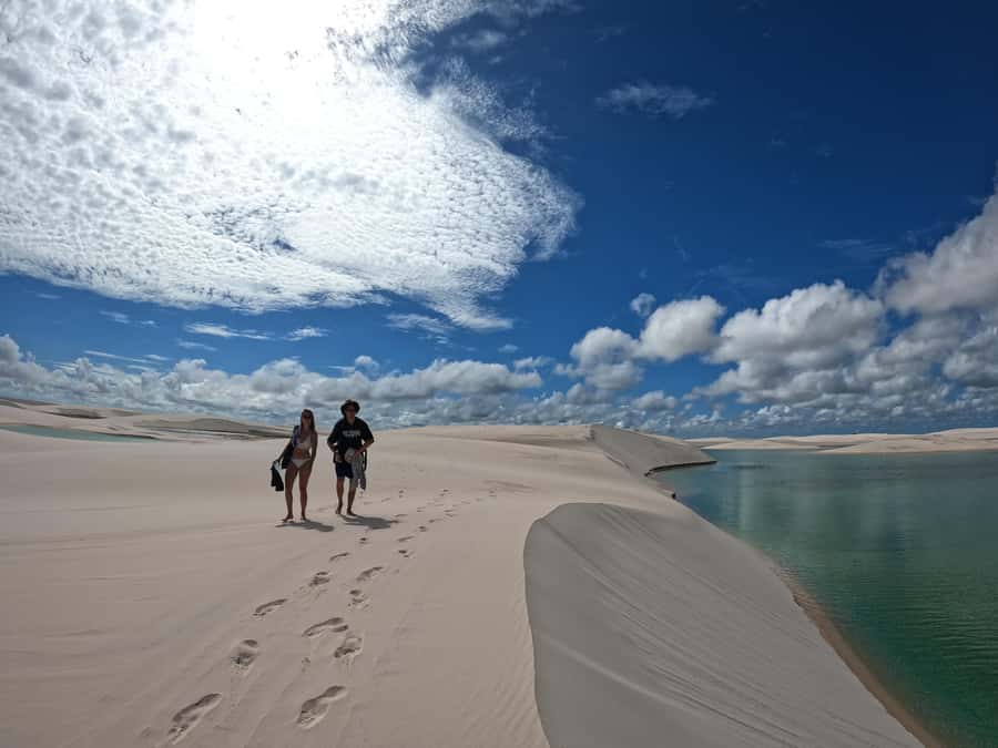 Day trekking in Lençóis Maranhenses - Starting at Lagoa Azul