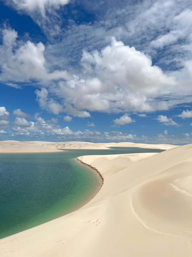 Day trekking in Lençóis Maranhenses - Lunch near Lagoa Bonita