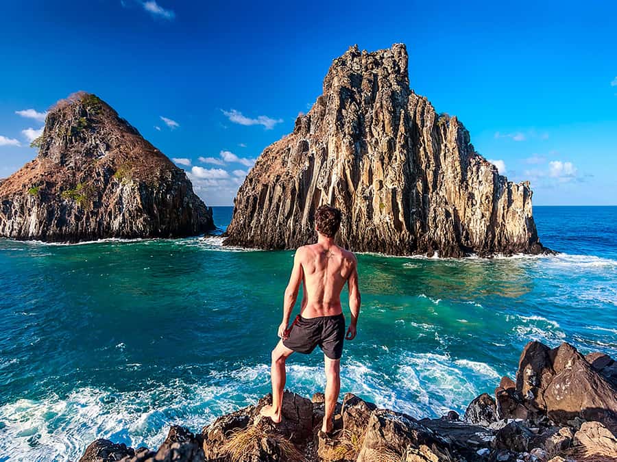 Fernando de Noronha: 7-Hour Island Adventure - Cacimba do Padre and Two Brothers Hill