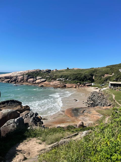 Florianopolis: Gravata Beach Trail with Picnic - The optional climb to the coastal cliffs