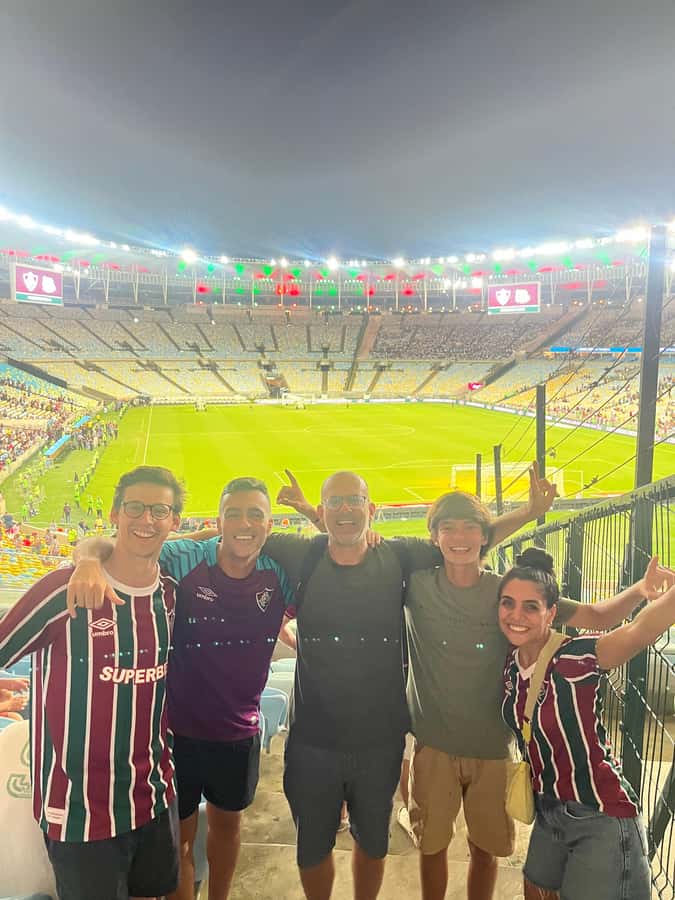 Fluminense Football Match at Maracanã with Local Hosts - Getting out safely after the final whistle