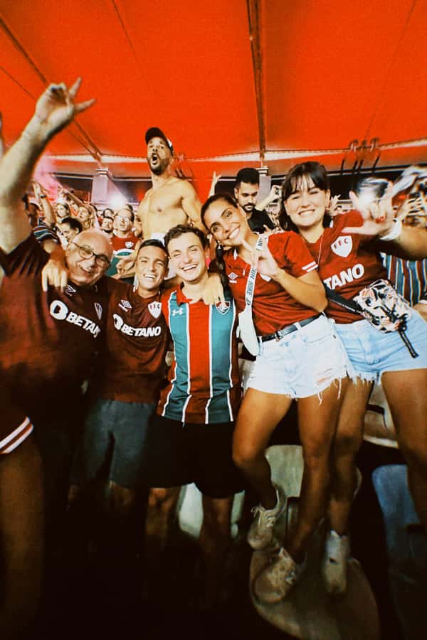 Fluminense Football Match at Maracanã with Local Hosts - Meeting at Bar Armazém Tijucano