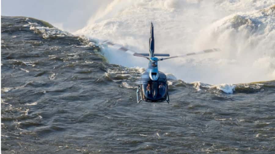 Foz do Iguaçu: Helicopter Flight over the Iguassu Falls - The Two-Hour Plan, Including a Ten-Minute Flight