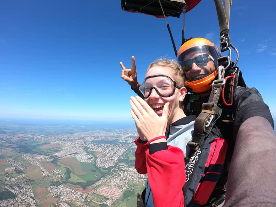 Foz do Iguacu: Skydiving Experience with Photos and Videos - Practical packing advice for the three-hour visit