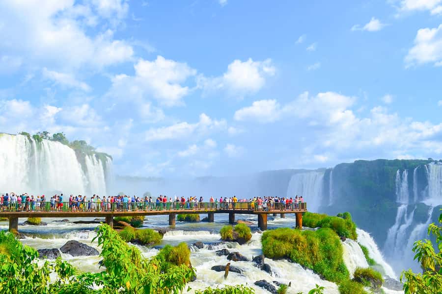 From Foz do Iguaçu: Brazilian Side of the Falls with Ticket - Entering Iguazu National Park in Brazil