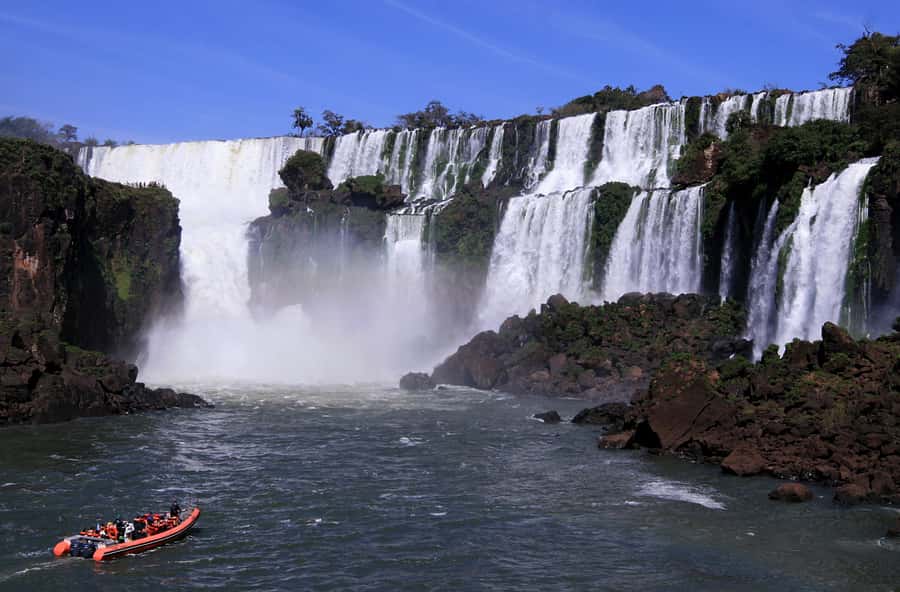 From Foz do Iguaçu: Iguazú Falls Boat Ride Argentina - Devil’s Throat: the dramatic first look