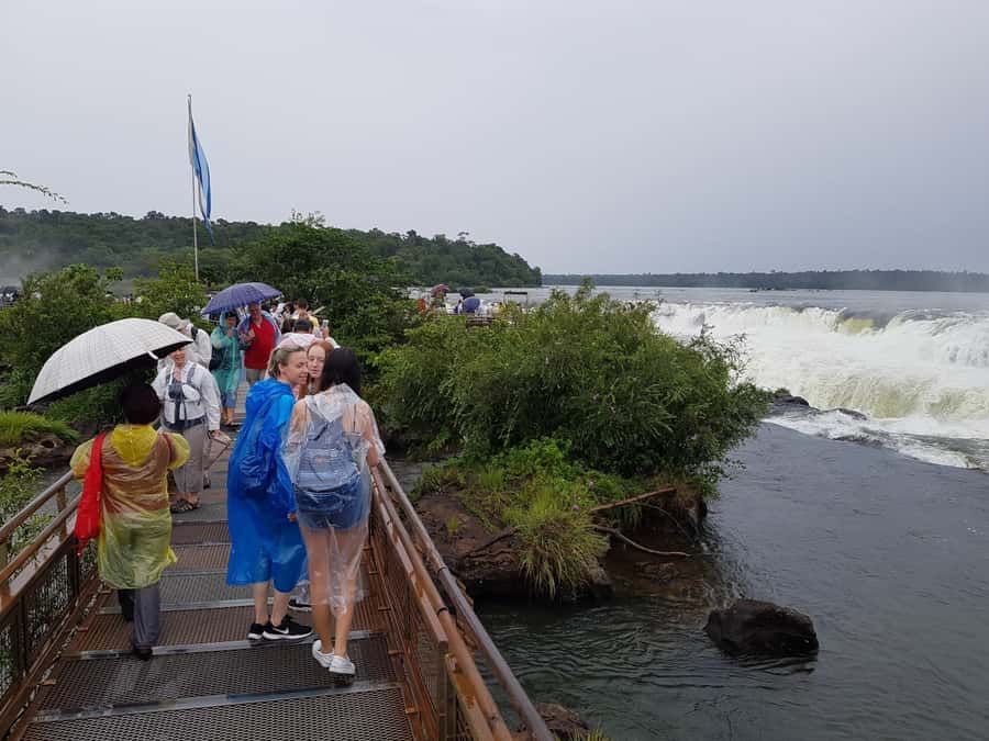 From Foz do Iguaçu: Iguazú Falls Boat Ride Argentina - The Upper Circuit and the value of walking