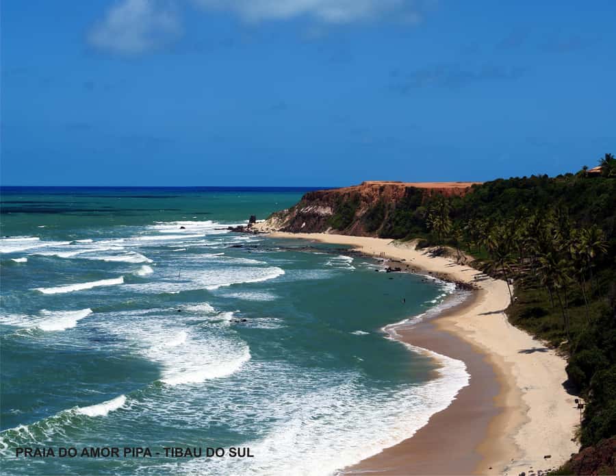 From Natal: Pipa, Cacimbinhas, And Love Beach Full-Day Tour - Love Beach and the Atlantic surf