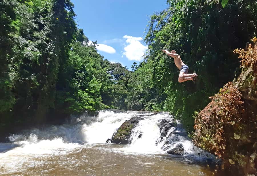 From Puerto Iguazu: Secret Falls Adventure - Five waterfall stops on the half-day option