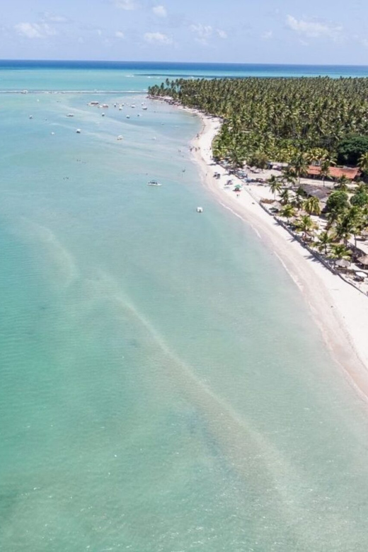 From Recife : Carneiros Beach - What the optional catamaran ride adds