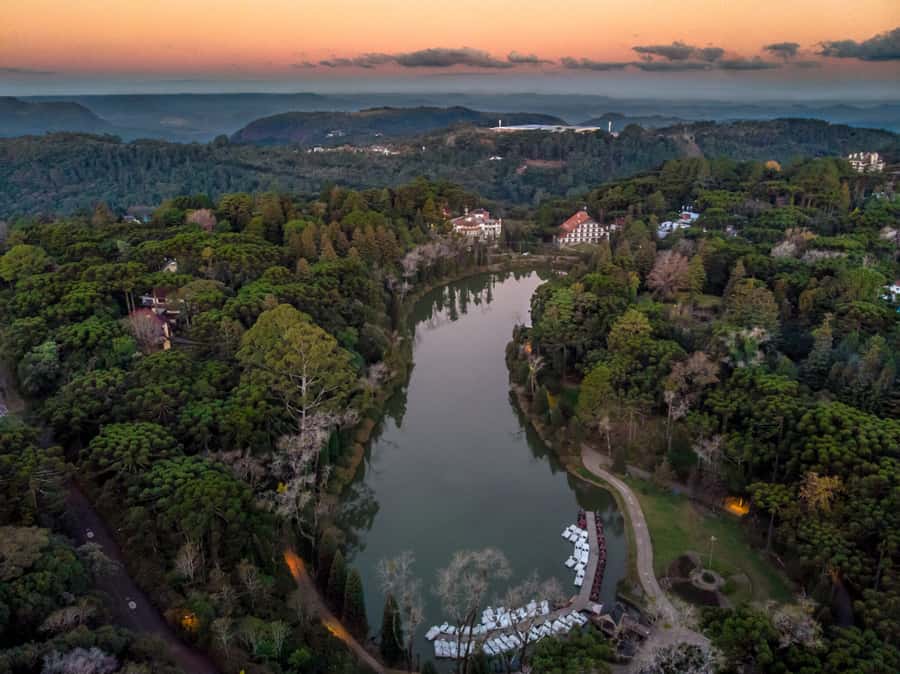 Gramado and Canela private trip with English speaking guide - Canela and the waterfall stop