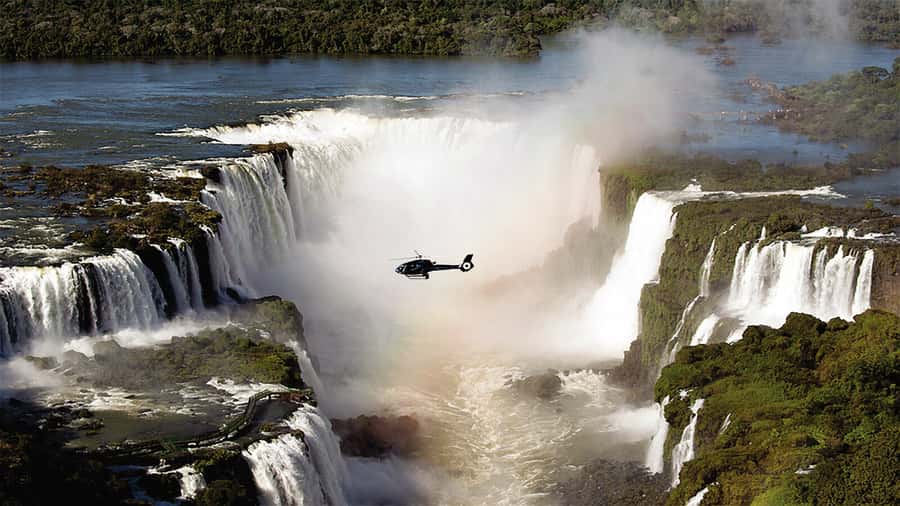 Helicopter Ride Over the Iguazu Falls - Admission Ticket - Starting at Av. das Cataratas in Brazil