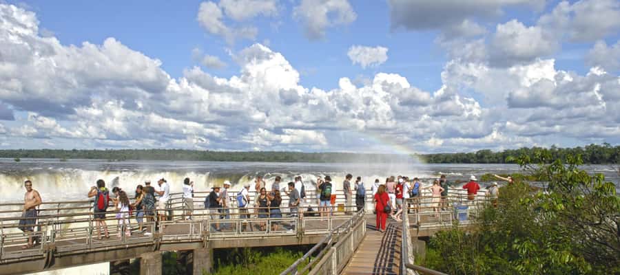 Iguazu Falls: 2-Day Argentinian and Brazilian Iguazu Falls - Day one: Argentina’s Upper Circuit, Lower Circuit, and Devil’s Throat