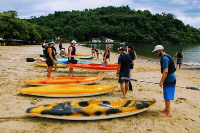 Kayaking to the mangroves