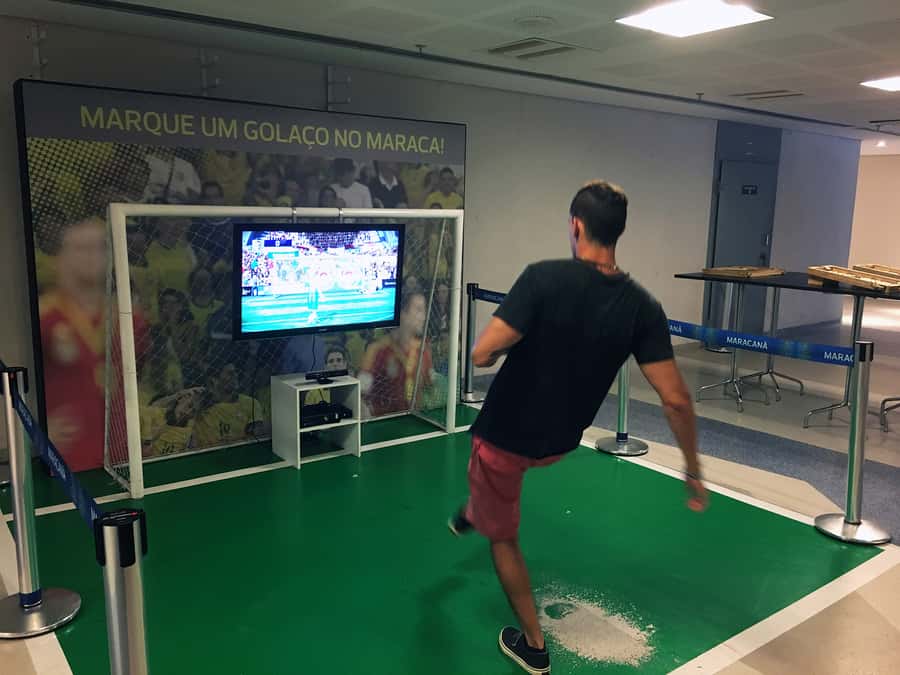 Maracana Stadium - Behind the Scenes Tour - The tunnel and the walk toward the pitch