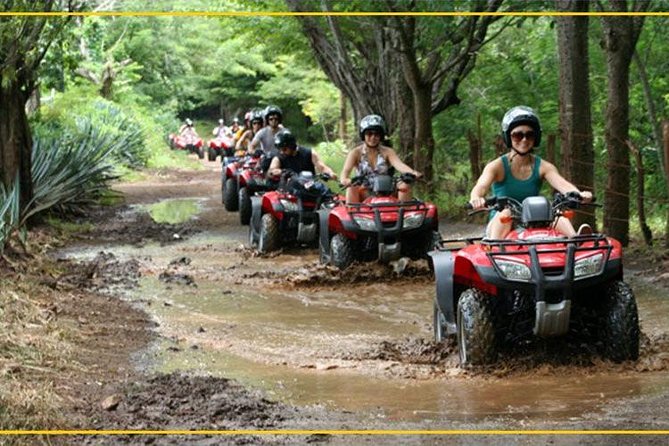 Quadricycle Tour to the Hills with Off Road 15km - 2 people - The safety briefing comes before the fun