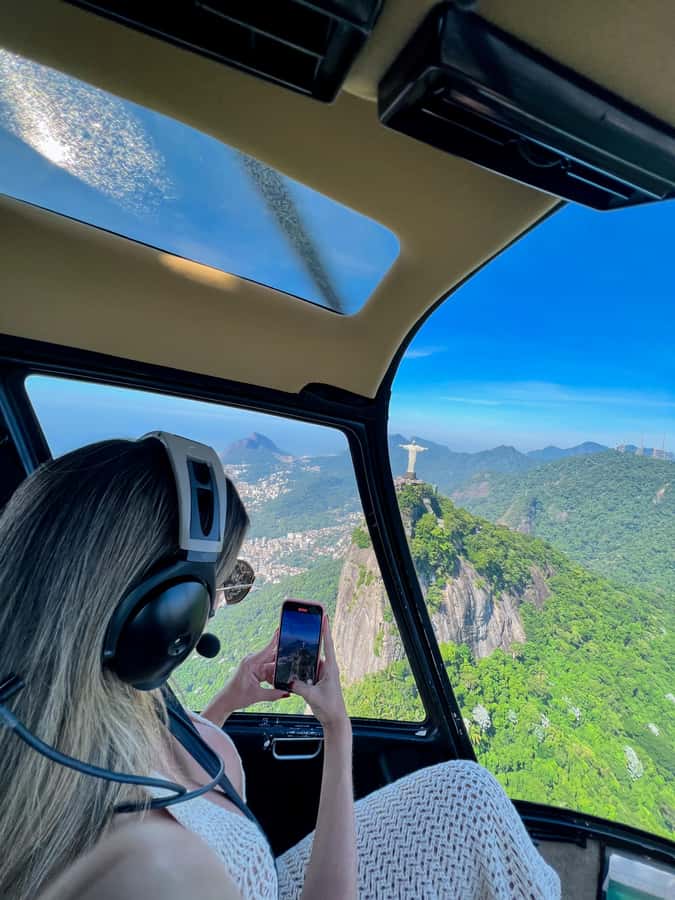 Rio de Janeiro: Helicopter Flight Christ the Redeemer 30 min - What this Rio helicopter flight actually gives you