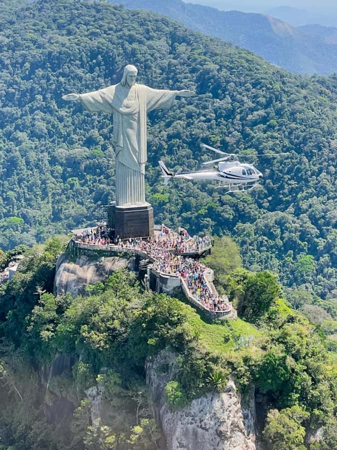 Rio de Janeiro: Helicopter Flight Christ the Redeemer 30 min - Sugarloaf Mountain from the air