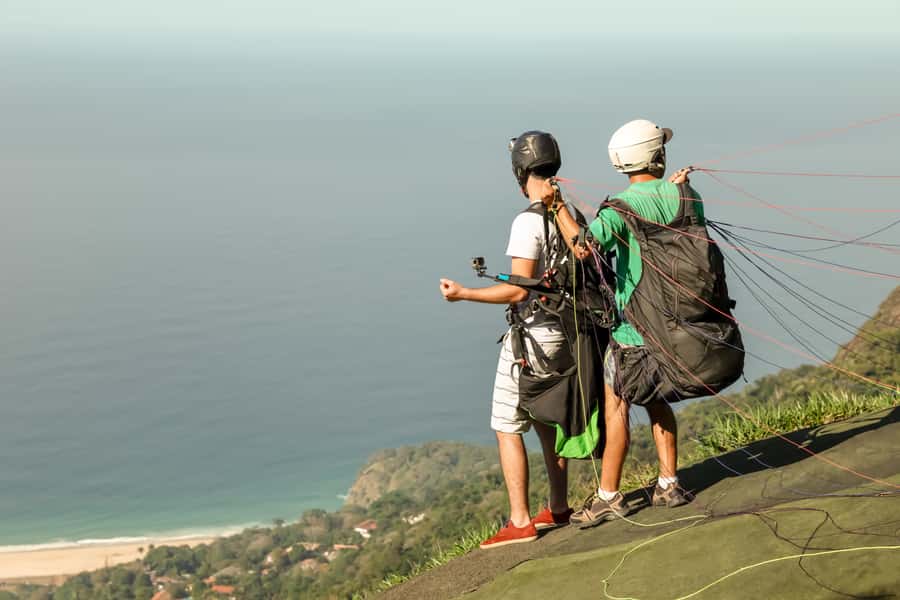 Rio de Janeiro: Paragliding Tandem Flight - The real price is $219 plus a local cash fee
