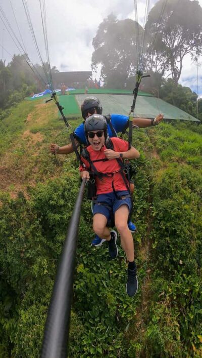 Paragliding Tandem Flights over Rio