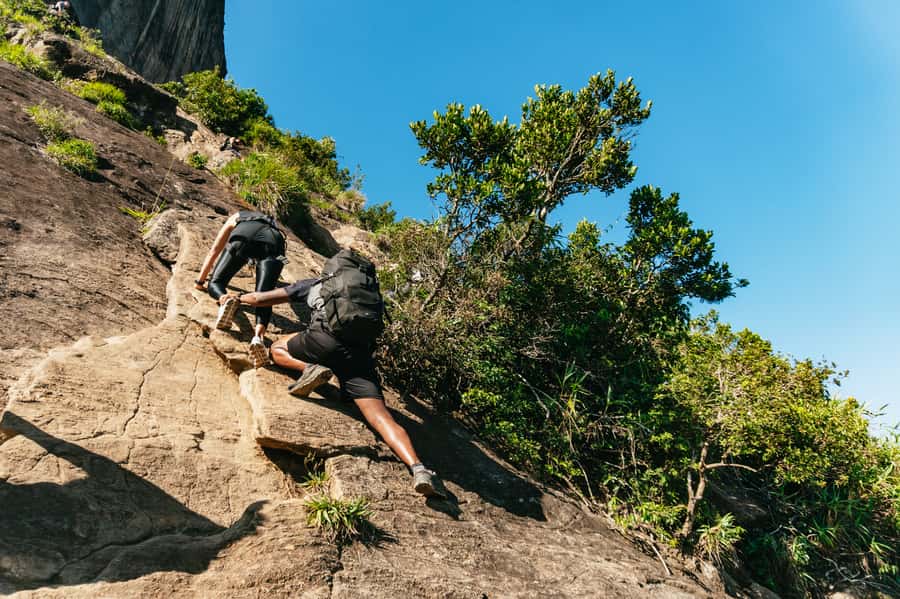 Rio de Janeiro: Pedra da Gávea Guided Hike Tour - The Carrasqueira climbing section
