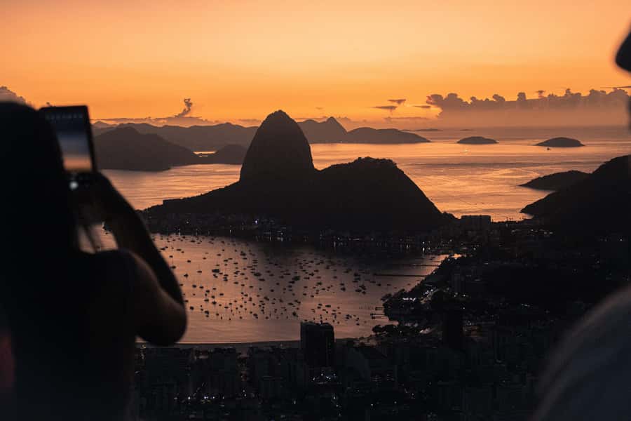 Rio de Janeiro: Sunrise at Observatory & Christ the Redeemer - Christ the Redeemer before the crowds