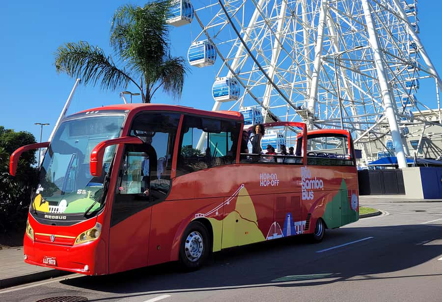 Rio Samba Bus: hop-on hop-off city tour in Rio de Janeiro - Sugarloaf Mountain needs its own block of time
