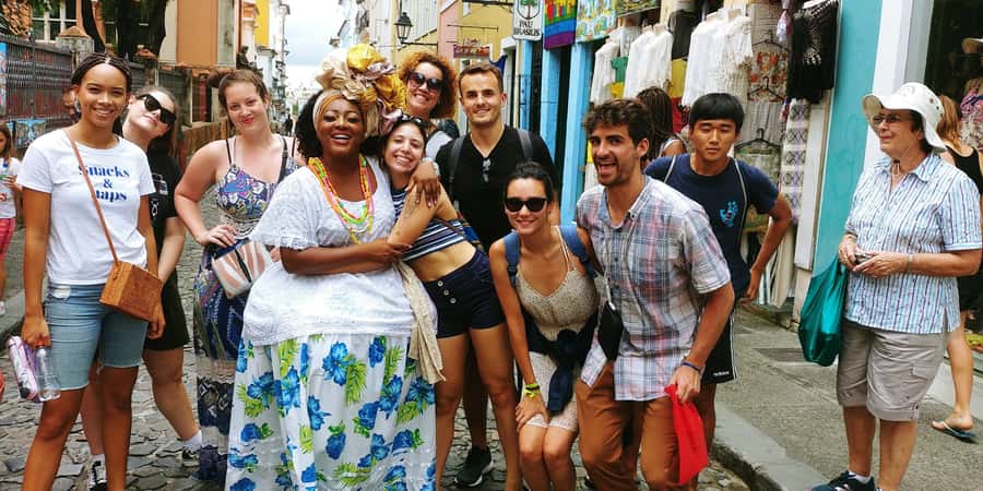 Salvador Historic Walking Tour - Pelourinho - Starting at Praça Castro Alves