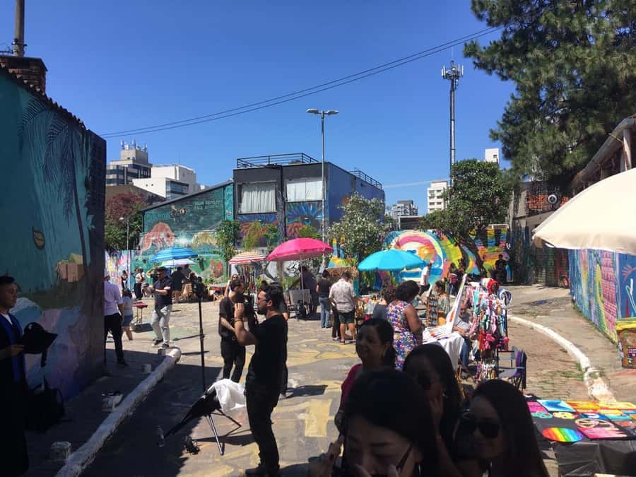 São Paulo: City Highlights Guided Tour - Batman’s Alley shows São Paulo in paint