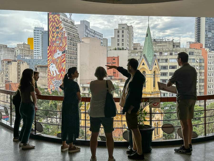 Sao Paulo: Downtown-Center Walking Tour | 2 Hours - English - Galeria do Rock, where the route gets more colorful