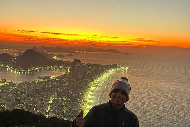 Sunrise at Morro 2 Irmãos - Vidigal - Rio de Janeiro - The motorbike taxi ride through Vidigal