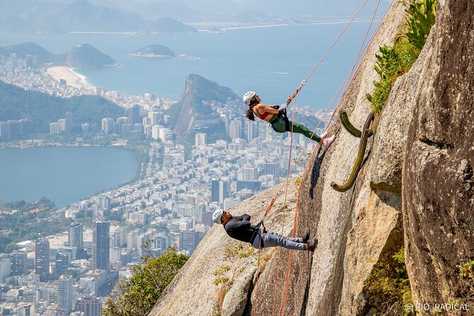 Trail and Rappel on Morro Dois Irmãos - Starting at Praça do Vidigal